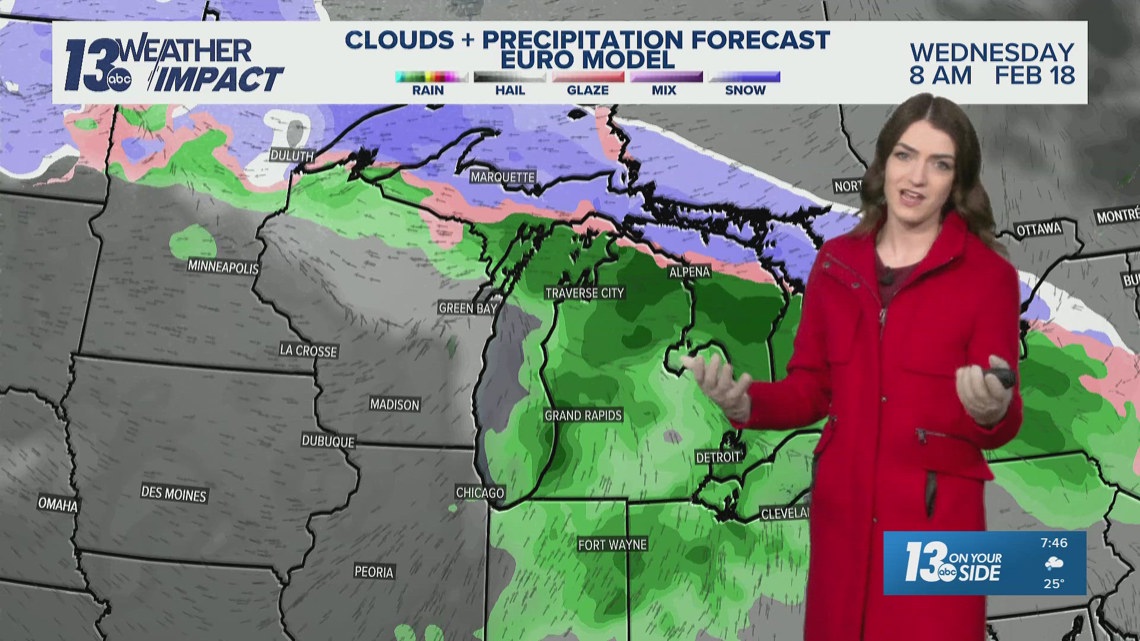 13 ON YOUR SIDE Forecast: Winter thaw continues, quiet through Tuesday ...
