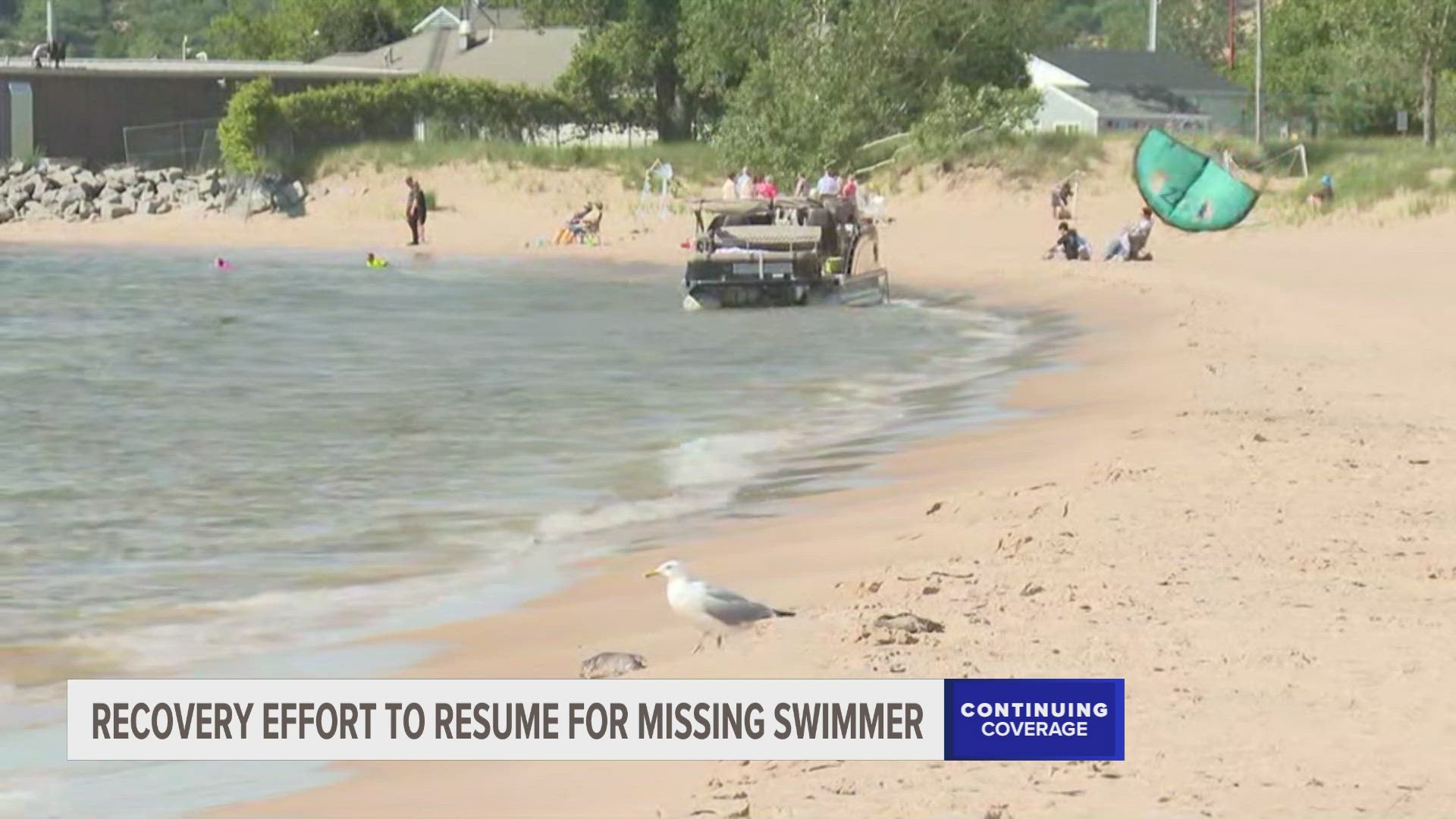 The Muskegon Fire Department has officially called off their search for a 21-year-old Ann Arbor man believed to have drowned off of Pere Marquette beach this weekend