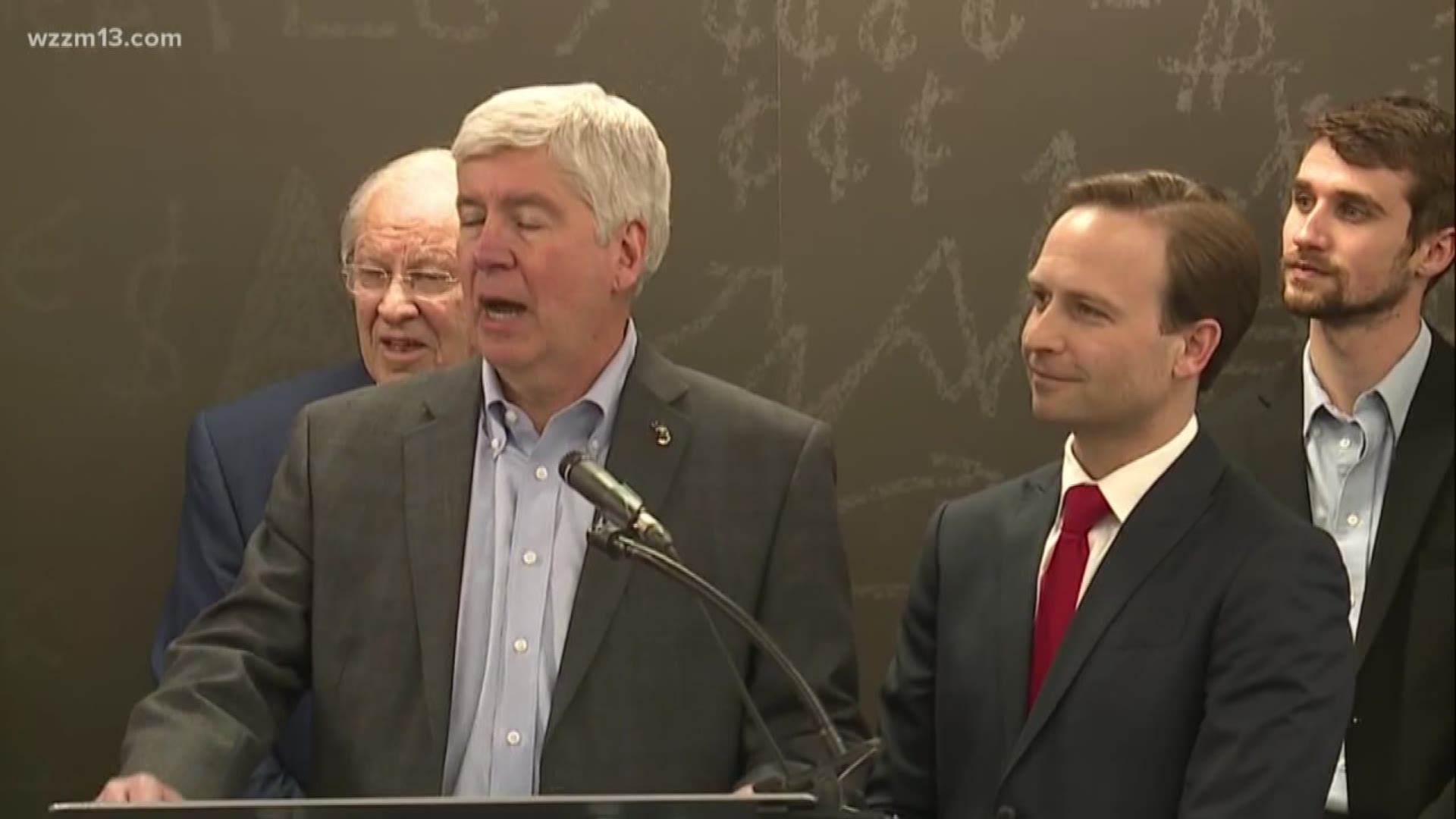 Governor Snyder endorses Lt. Governor Calley to replace him