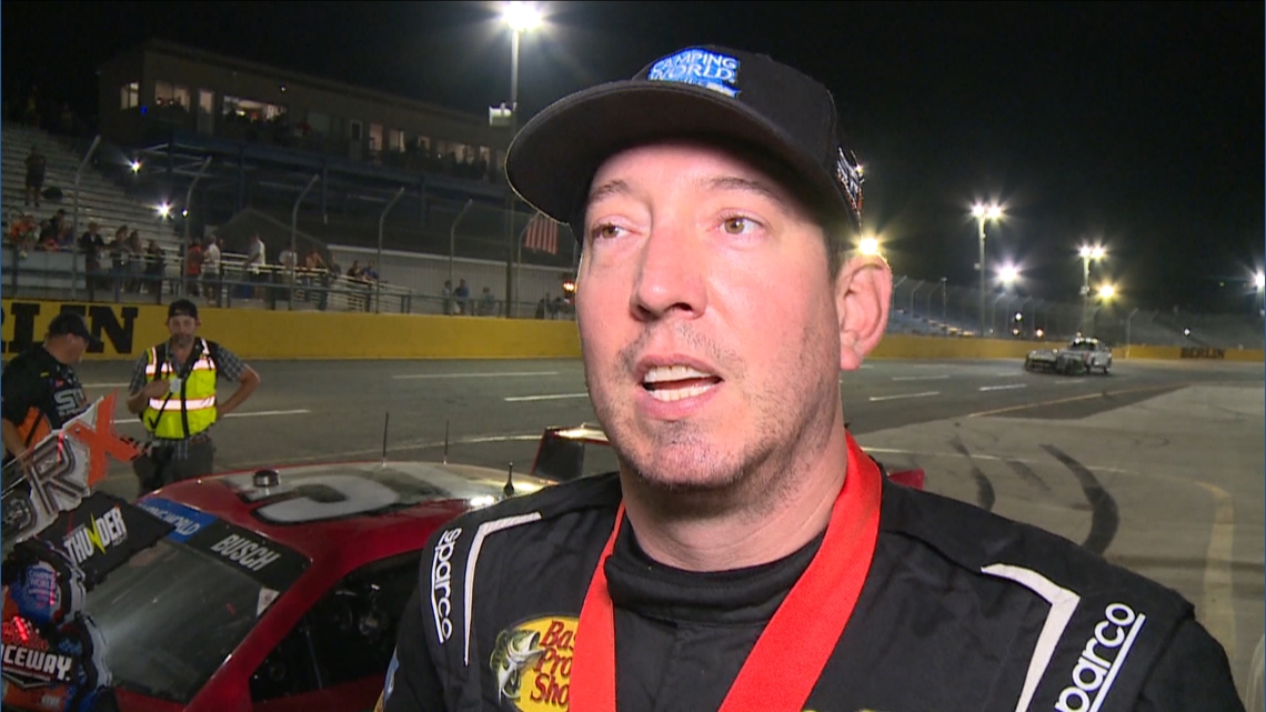 Kyle Busch had huge impact on local tracks, including Berlin Raceway