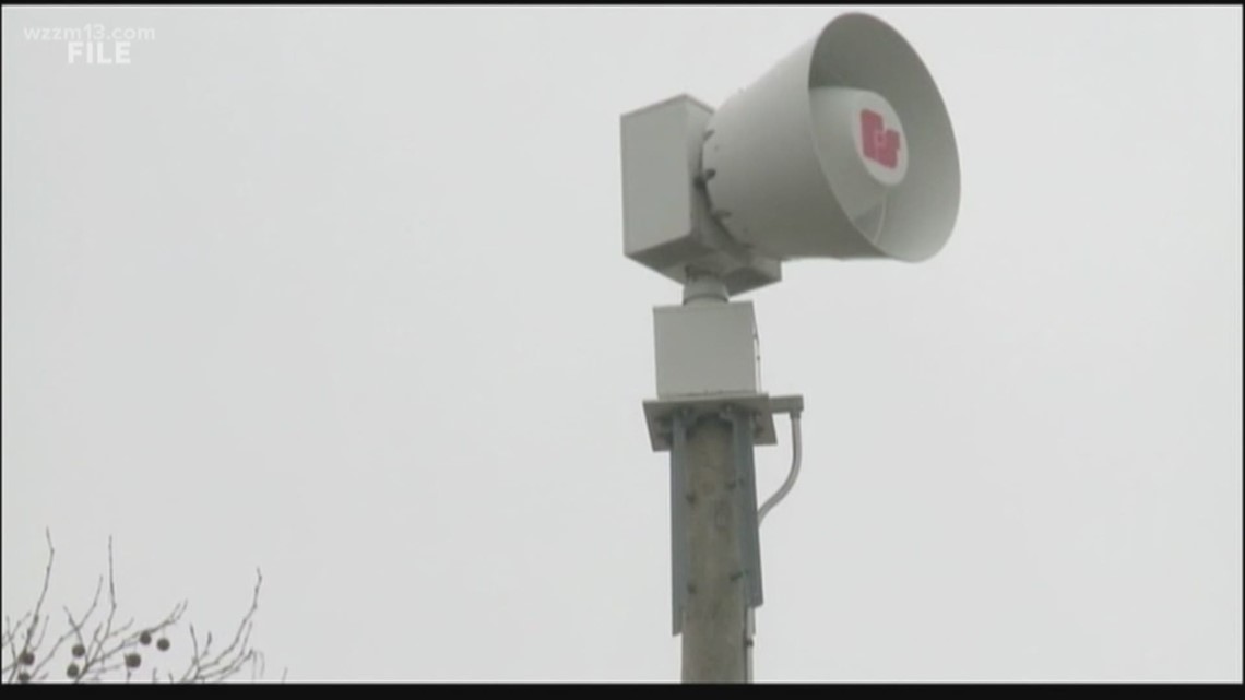 Tornado sirens to be tested in Ottawa County