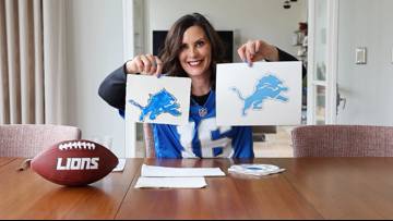 Governor Whitmer hosts Lions logo drawing contest | wzzm13.com