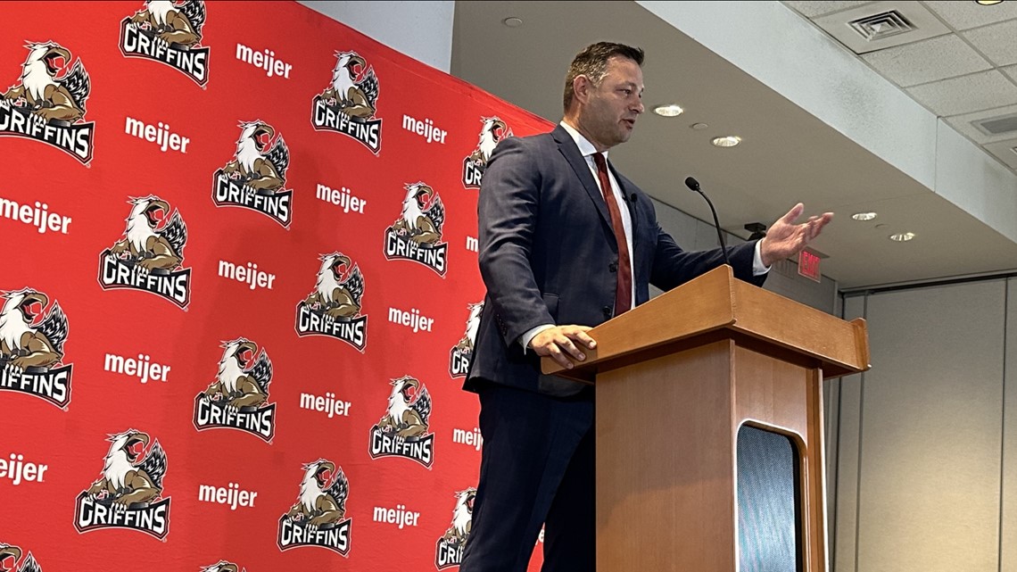 Video: Dan Watson's introductory press conference with Grand Rapids Griffins