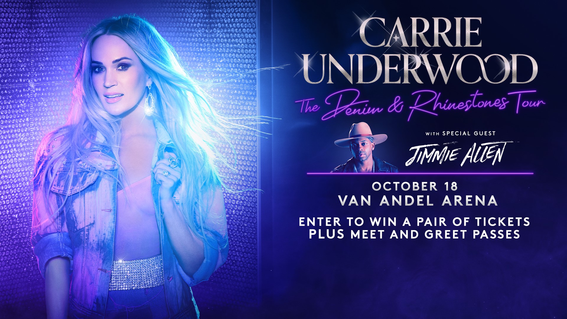 FINISHED Win a VIP Meet and Greet with Carrie Underwood and tickets to