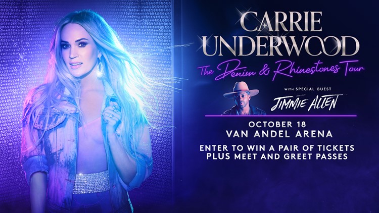 FINISHED: Win a VIP Meet and Greet with Carrie Underwood and tickets to the concert