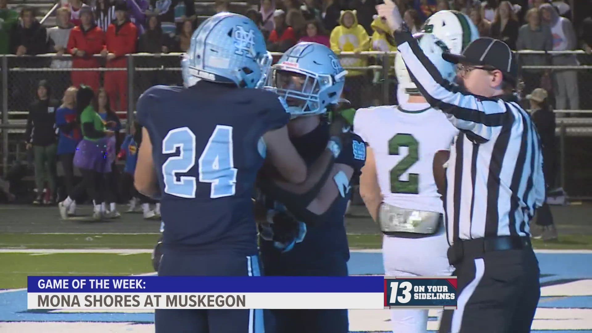 13 ON YOUR SIDELINES | Game of the Week: Mona Shores vs Muskegon