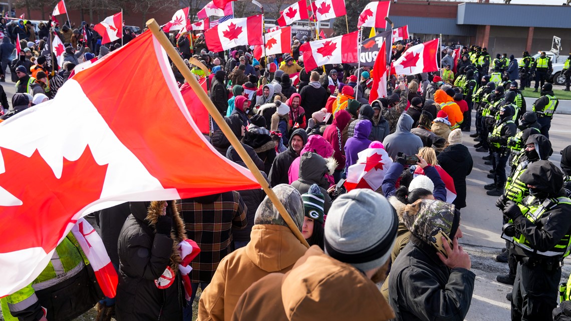 Whitmer: Canada bridge blockade proves need for Gordie Howe crossing