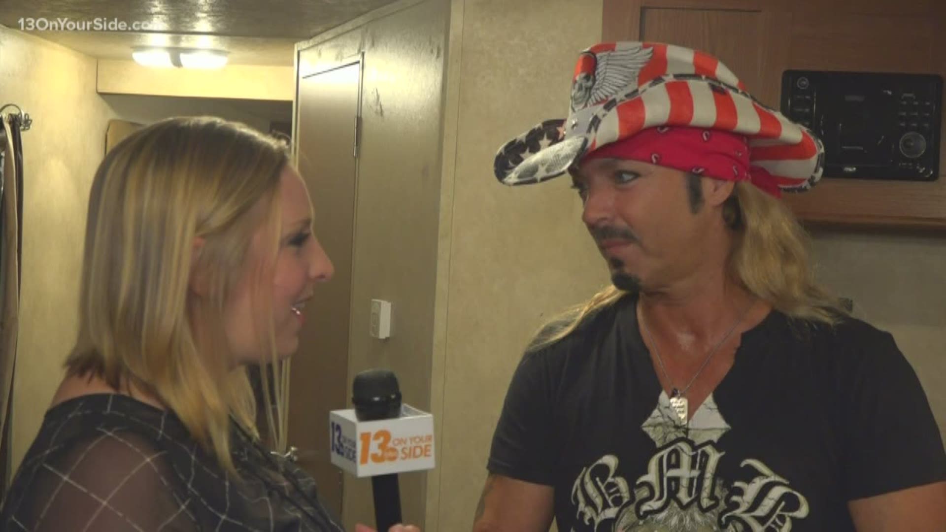 13 ON YOUR SIDE's Alana Nehring got a chance to chat with Bret Michaels, one of the headliners for Muskegon 150 and what he's going to be doing for  the community's veterans.