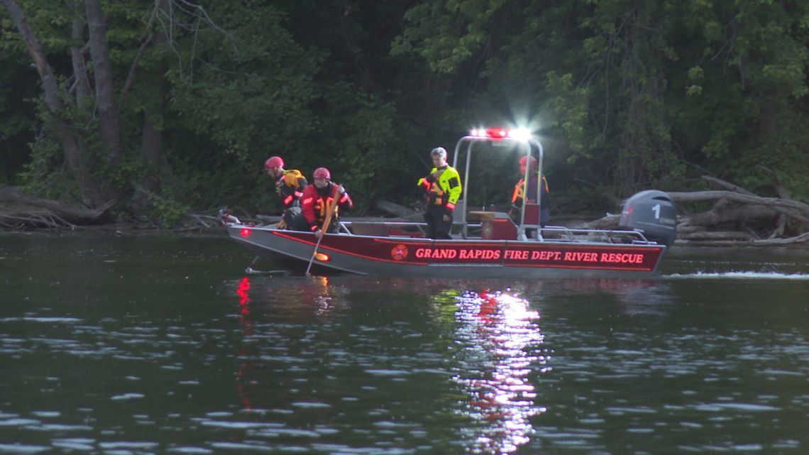 First responders find body missing swimmer in Grand River | wzzm13.com