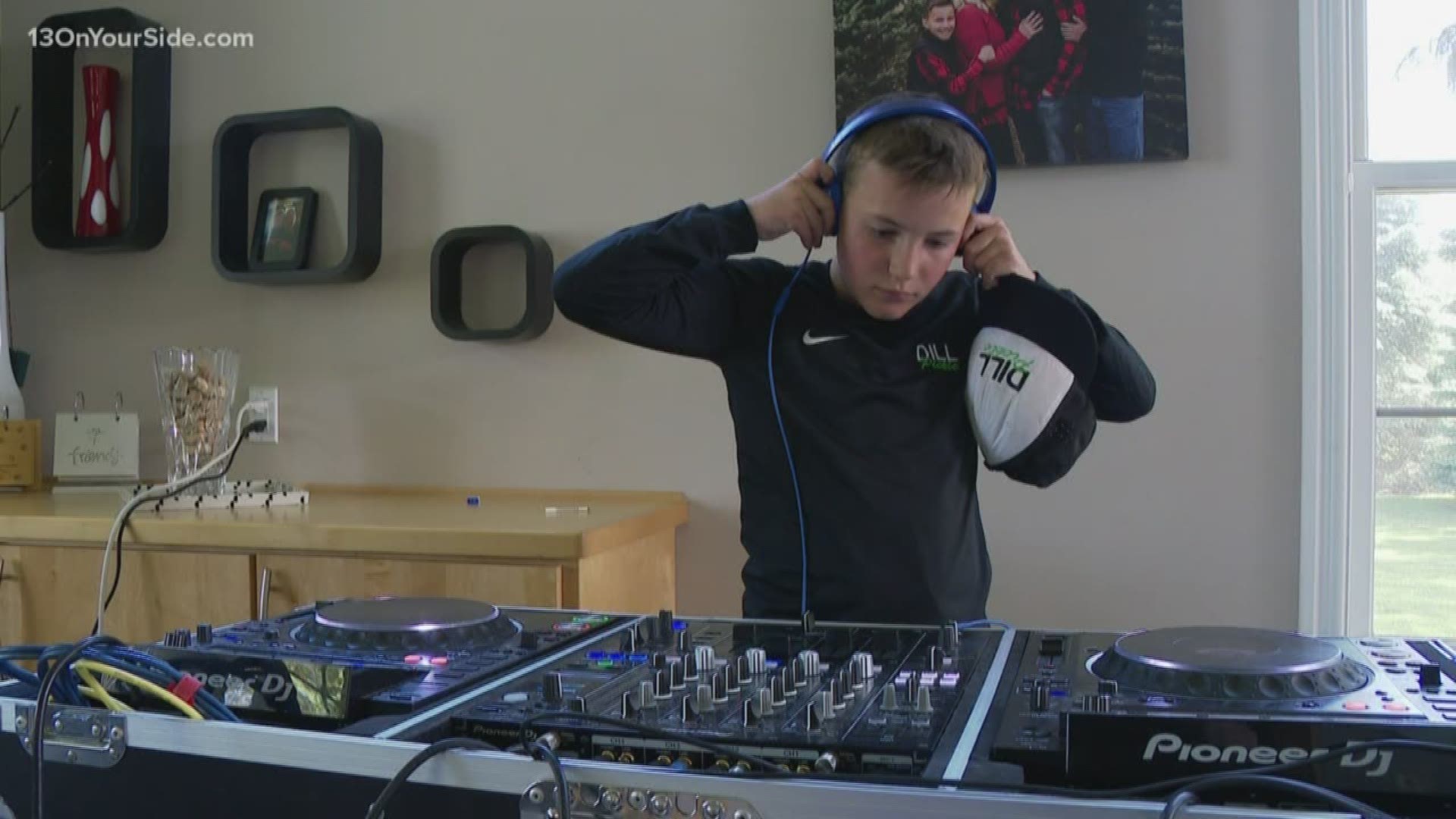 12-year-old Michigan boy gaining stardom as a DJ