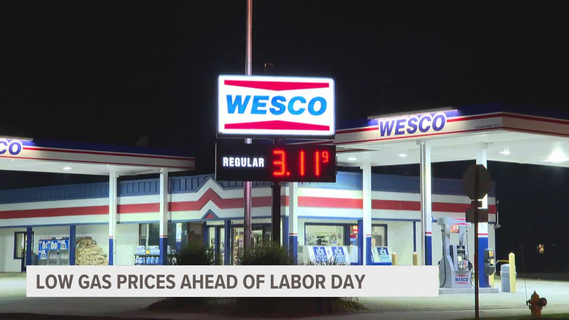 Good news for West Michiganders driving this Labor Day weekend—gas prices are expected to remain low.