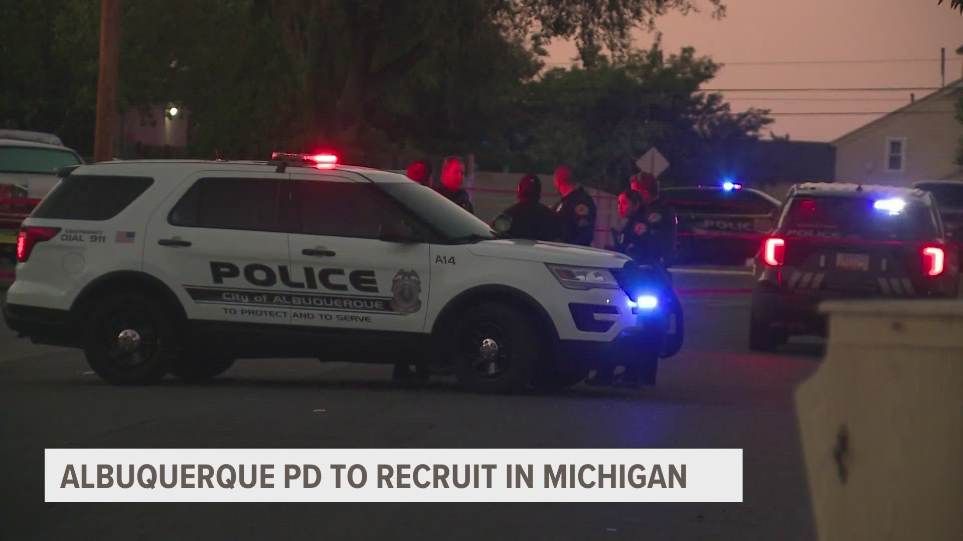 The department said that since many Michigan departments have wait lists they come to the state to recruit officers.