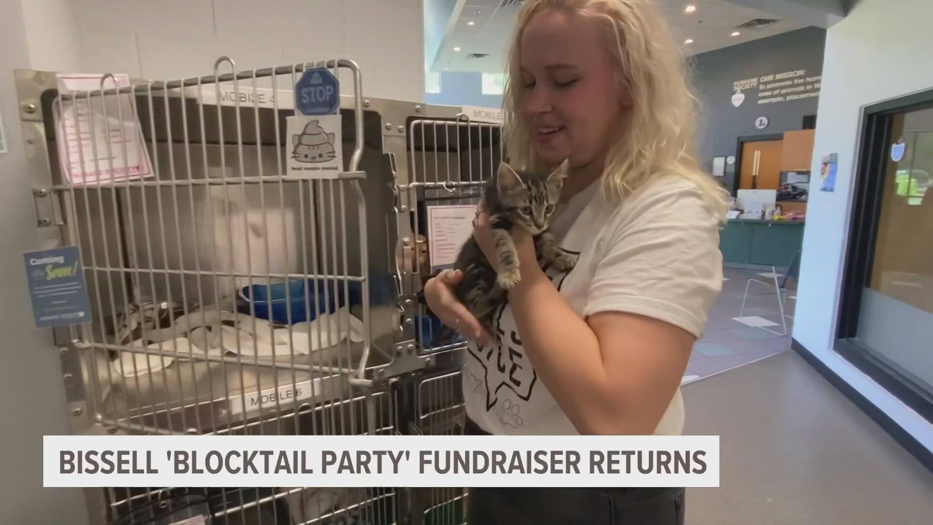 The Bissell 'Blocktail Party' is returning next month to once again fundraiser for furry friends in need of a home.
