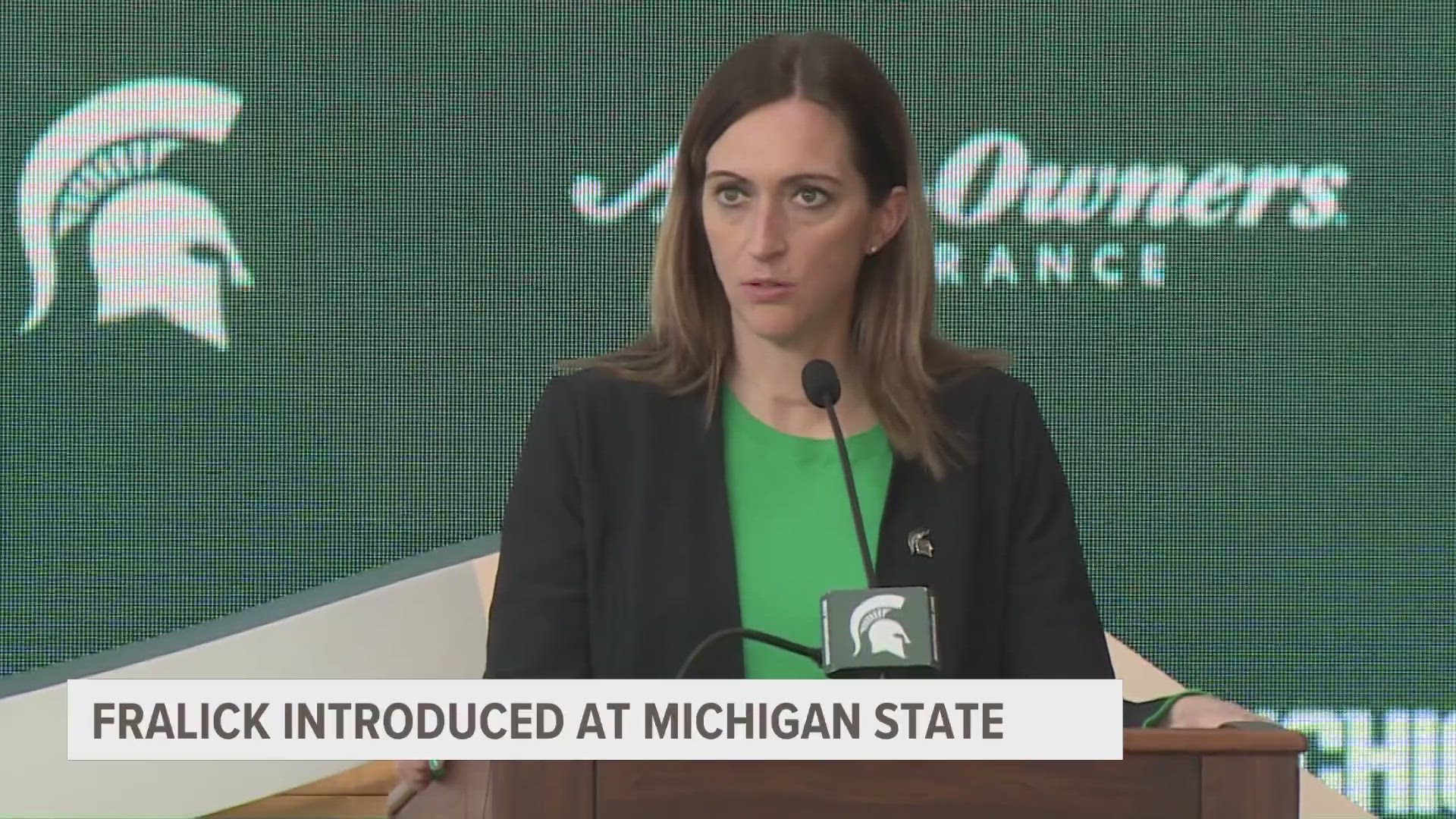 For 16 years, Suzy Merchant was the face of the Michigan State women's basketball program. Now, there is a new leader of the Spartans.