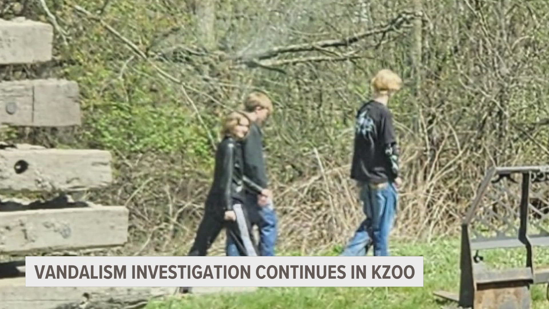 Authorities in Kalamazoo are continuing to investigating vandalism of construction equipment.