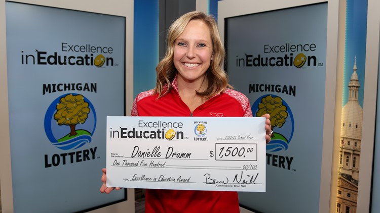 Teacher in Northview district wins Excellence in Education award from Michigan Lottery