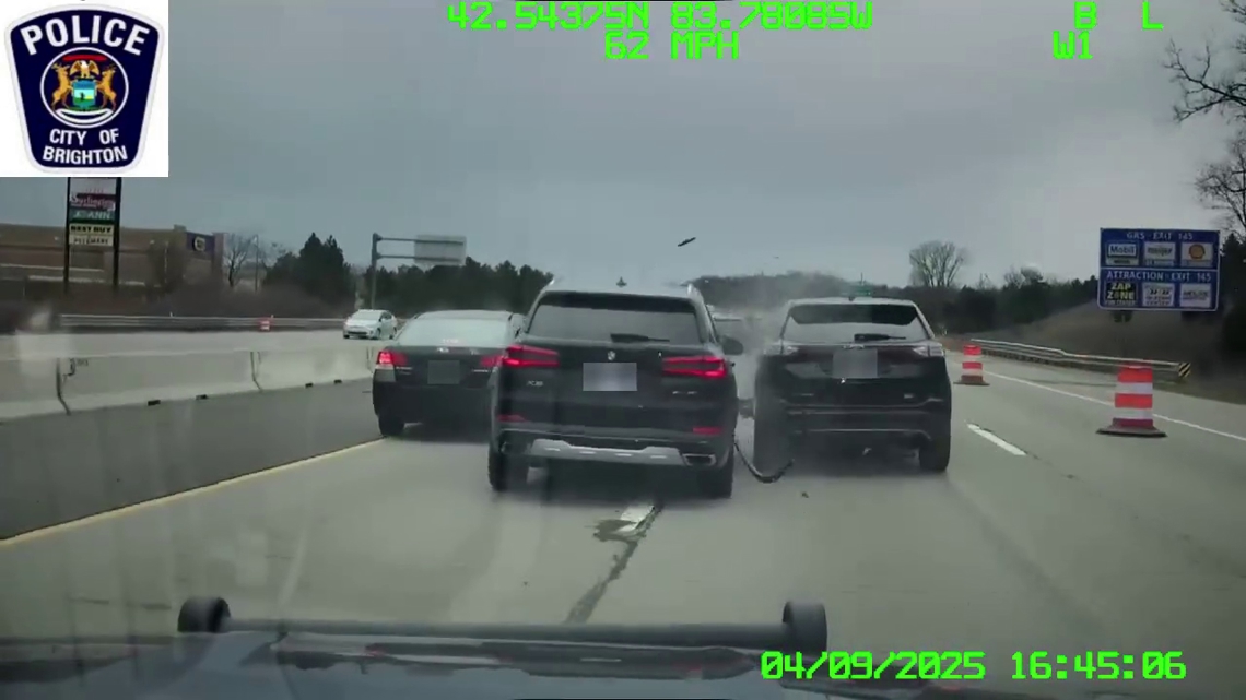5 arrested in multi-county stolen vehicle chase in Michigan | wzzm13.com