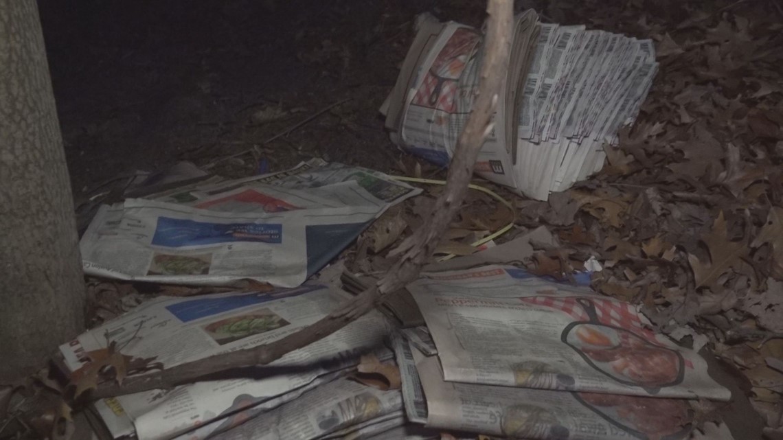 Newspapers littering areas of Muskegon Heights Cemetery - Vimarsana News