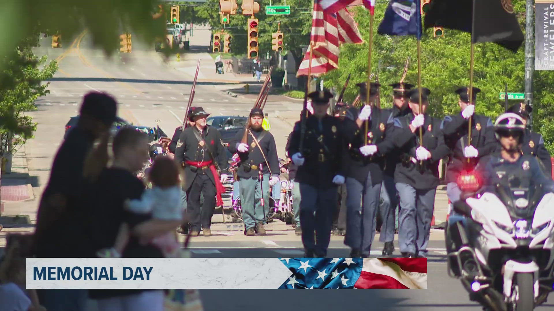 On Memorial Day, we remember those who gave the ultimate sacrifice for our country. Across West Michigan, parades and events paid tribute to those lost. 