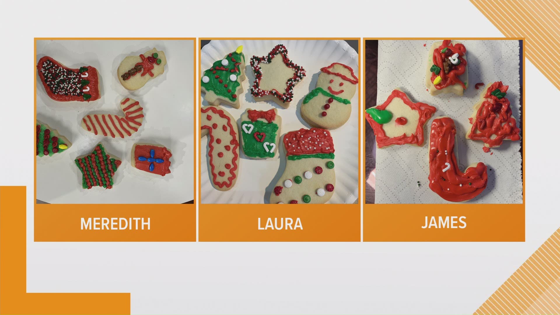 We put James, Laura, and Meredith head-to-head-to-head in a cookie challenge to see who would win the bragging rights!
