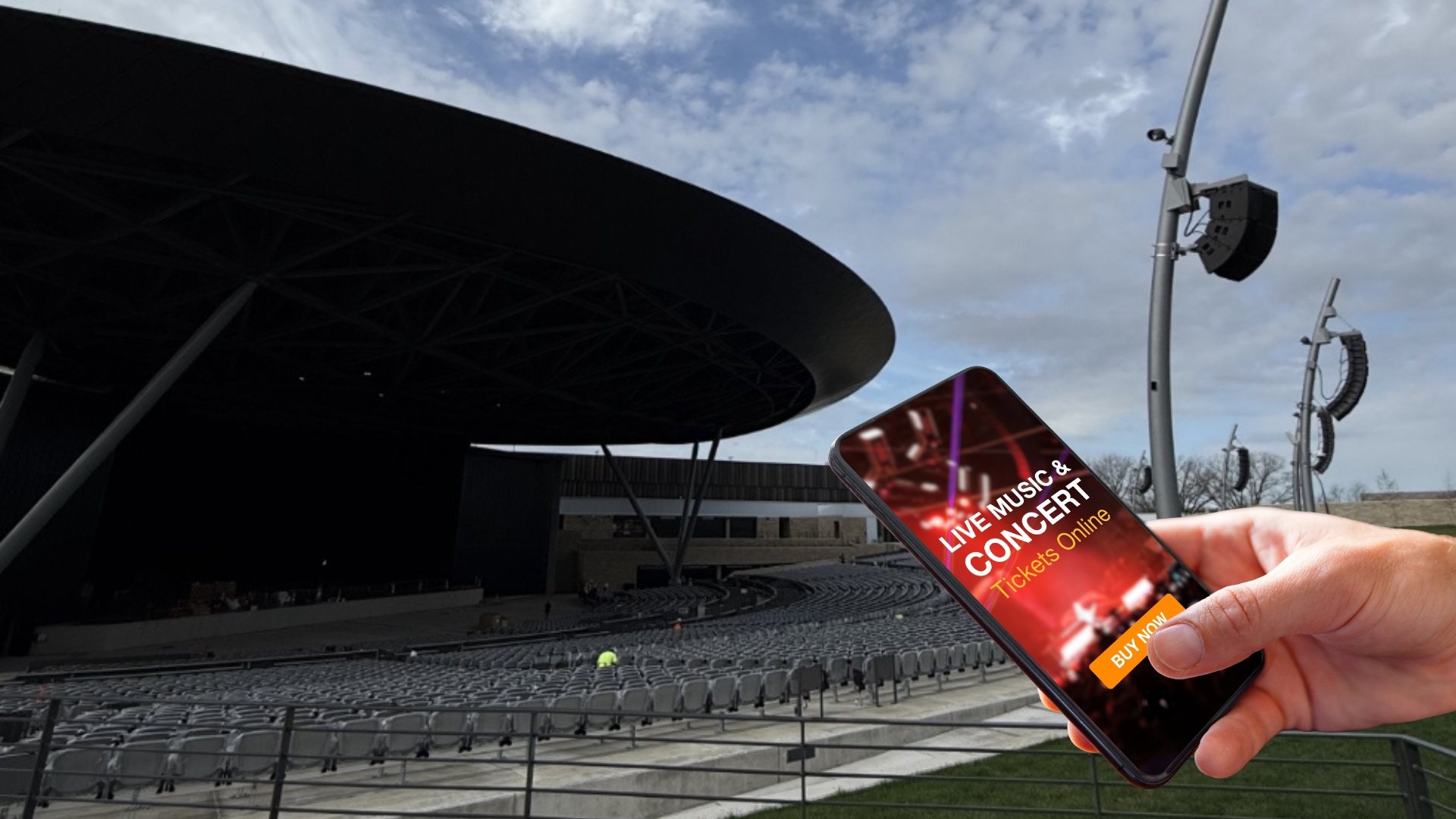How to buy tickets to concerts and shows at Acrisure Amphitheater ...