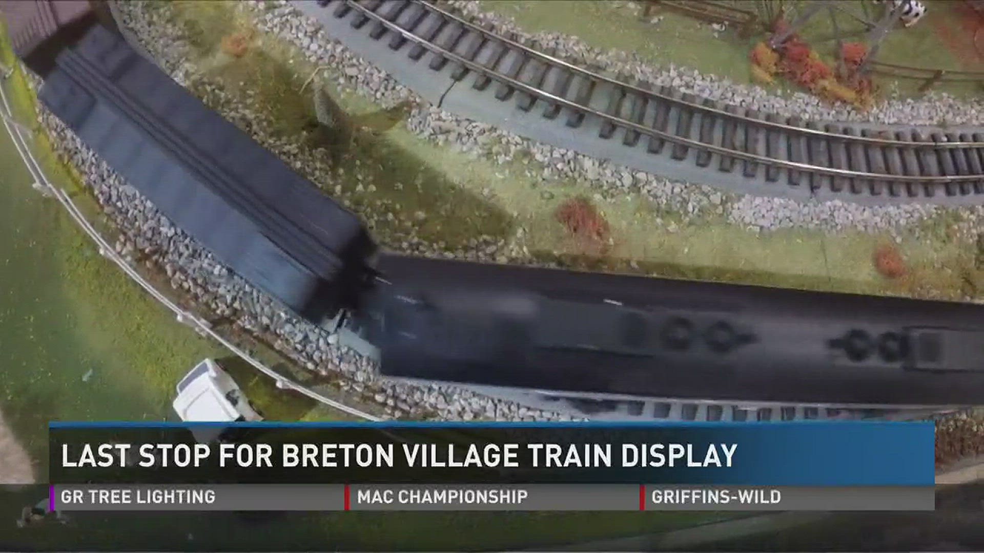 Last stop for Breton Village Train display