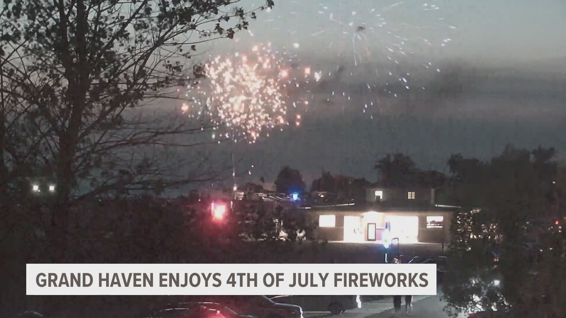 All across West Michigan, 13 ON YOUR SIDE's tower cameras captured fireworks displays going off tonight.