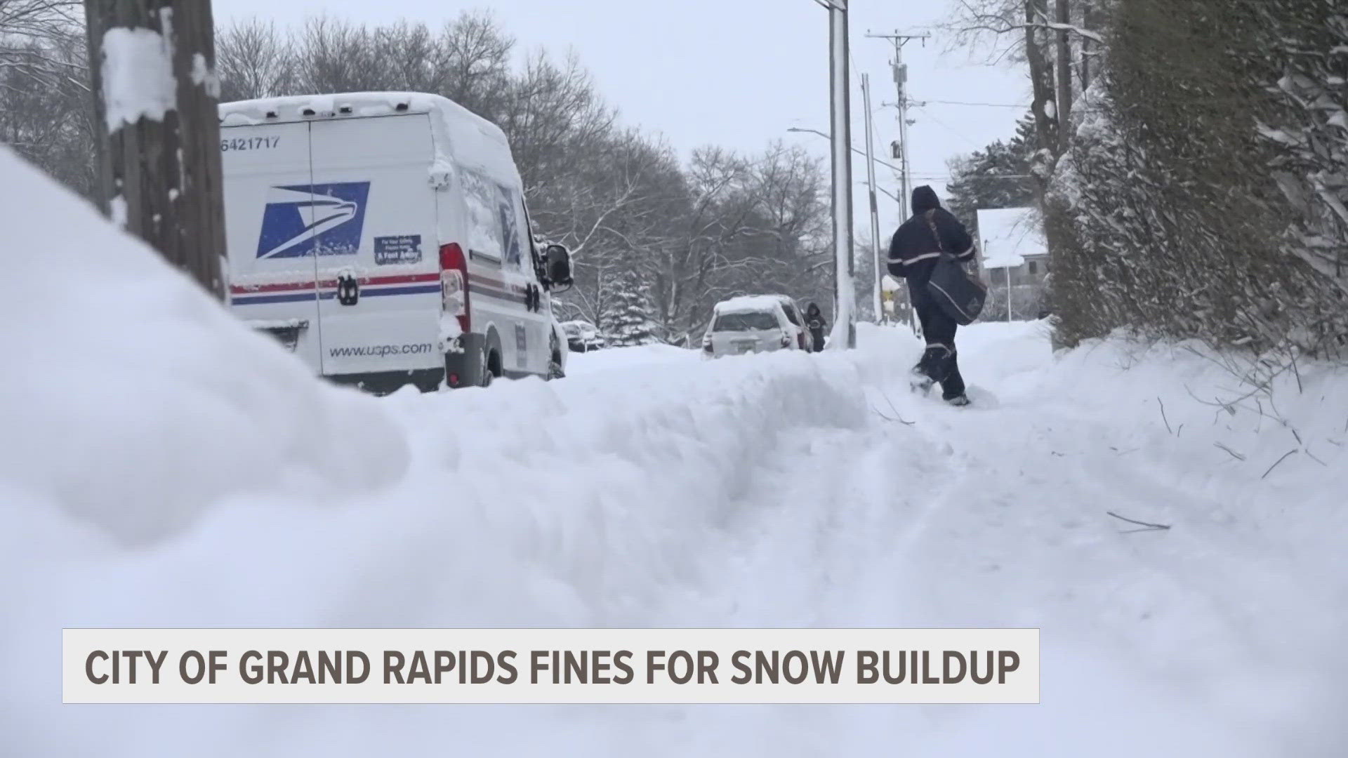 If you receive a complaint and still don't clear your sidewalk, the city says you'll be forced to pay a hefty fee for a snow removal company to do it.