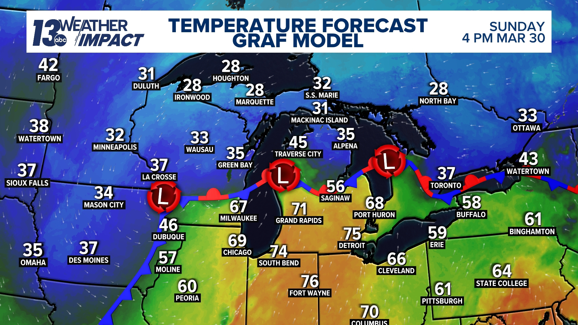 Severe storms, possible tornado cause damage in West Michigan | wzzm13.com