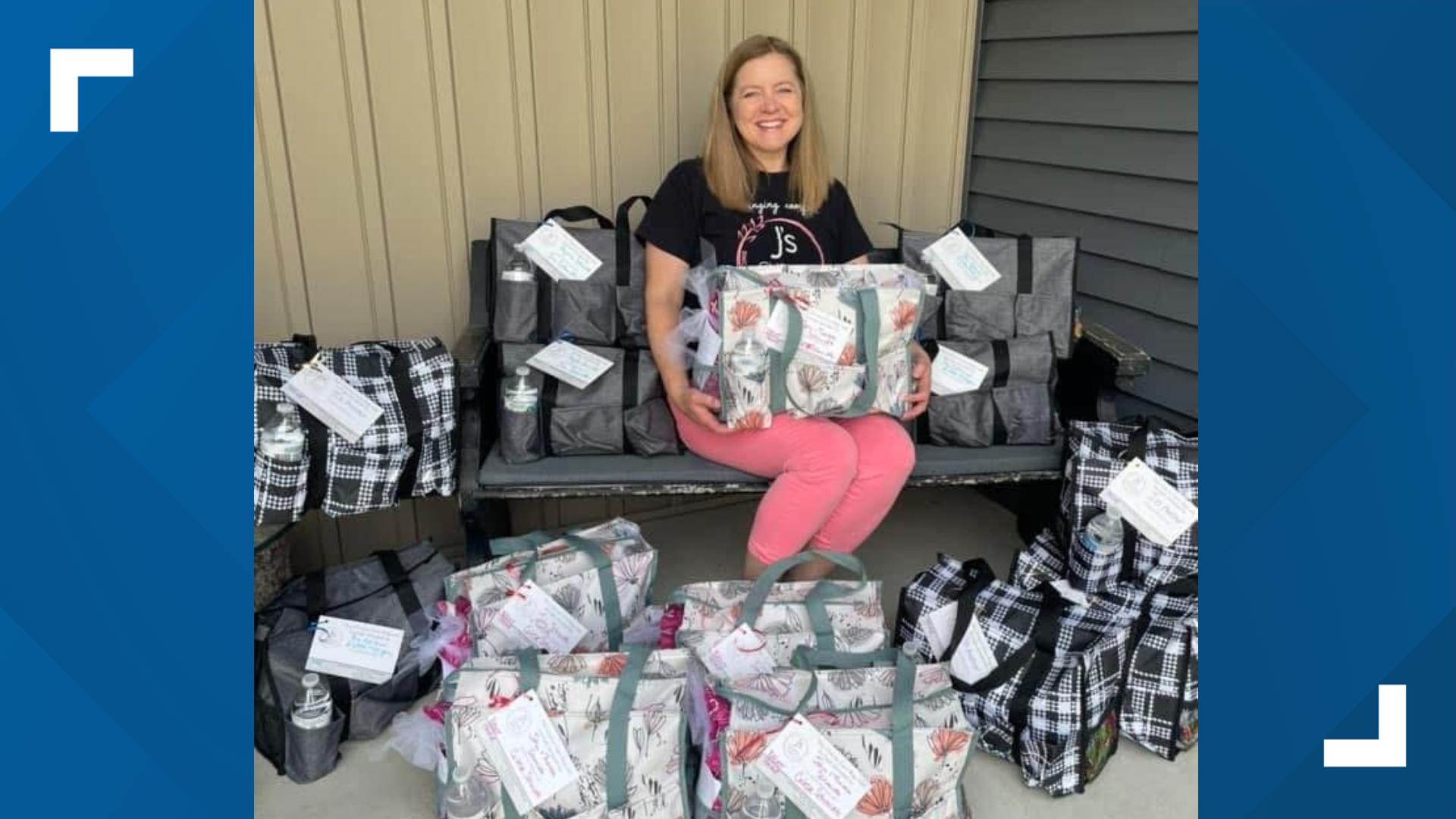 Jessica’s determination to bring joy to others led her to create J's Chemo Bags, a project inspired by her late grandmother’s battle with breast cancer.