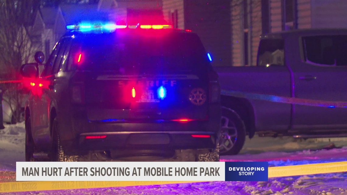 Man seriously injured in Camelot Manor mobile home park shooting ...