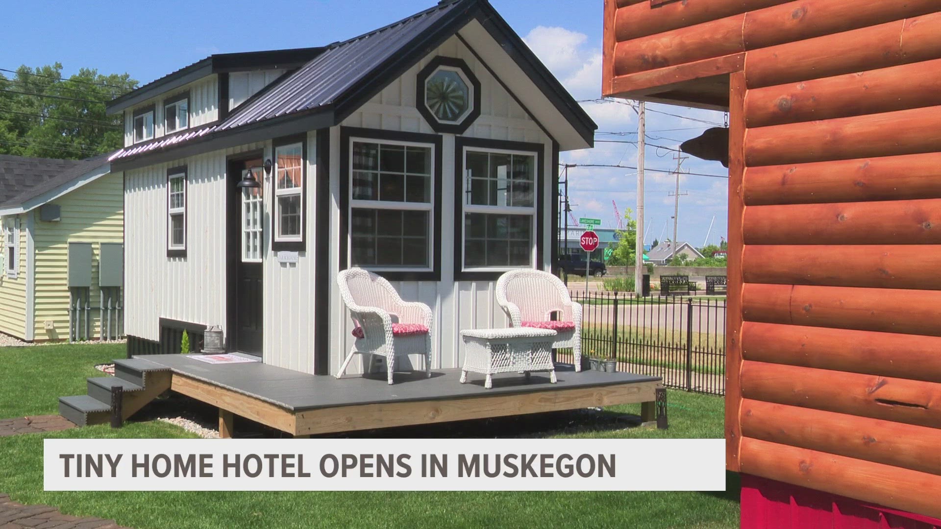 The unique stay recently opened up in the Lakeside community of Muskegon.