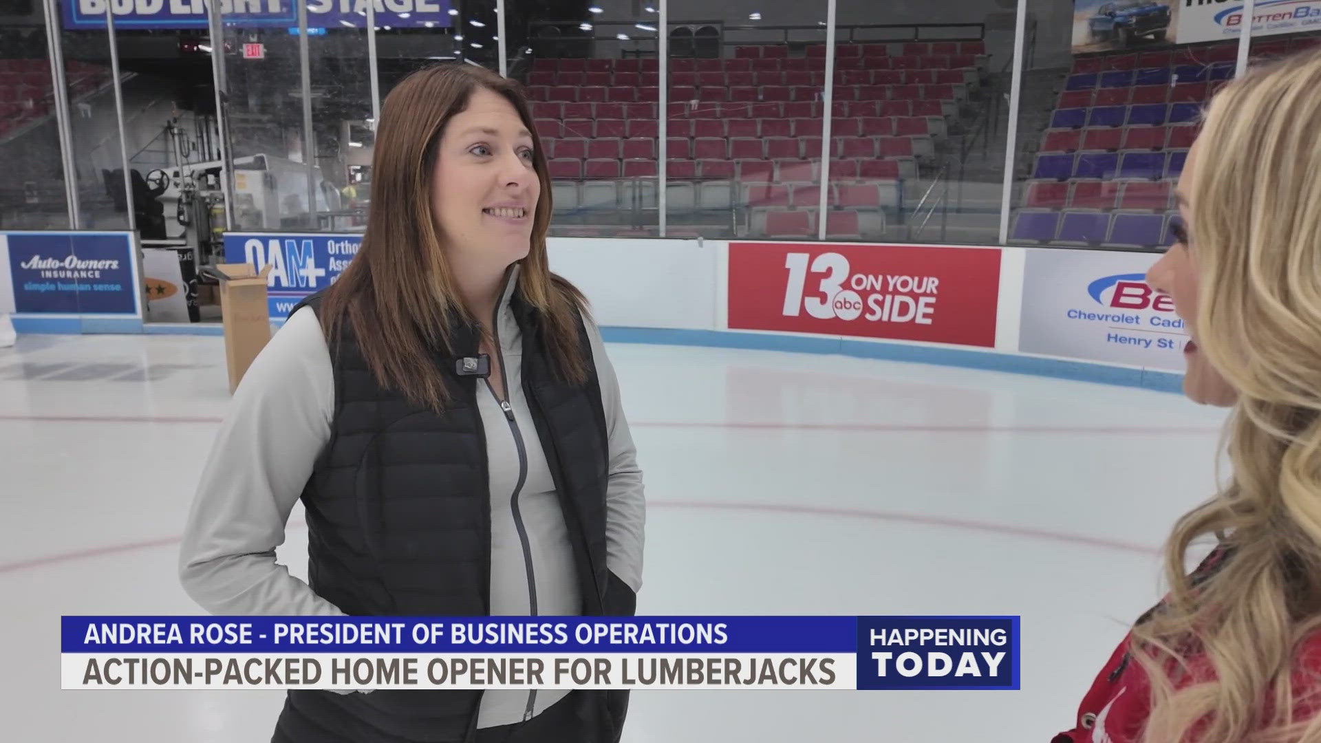 We visited the Muskegon Lumberjacks ahead of their first home game of the season.