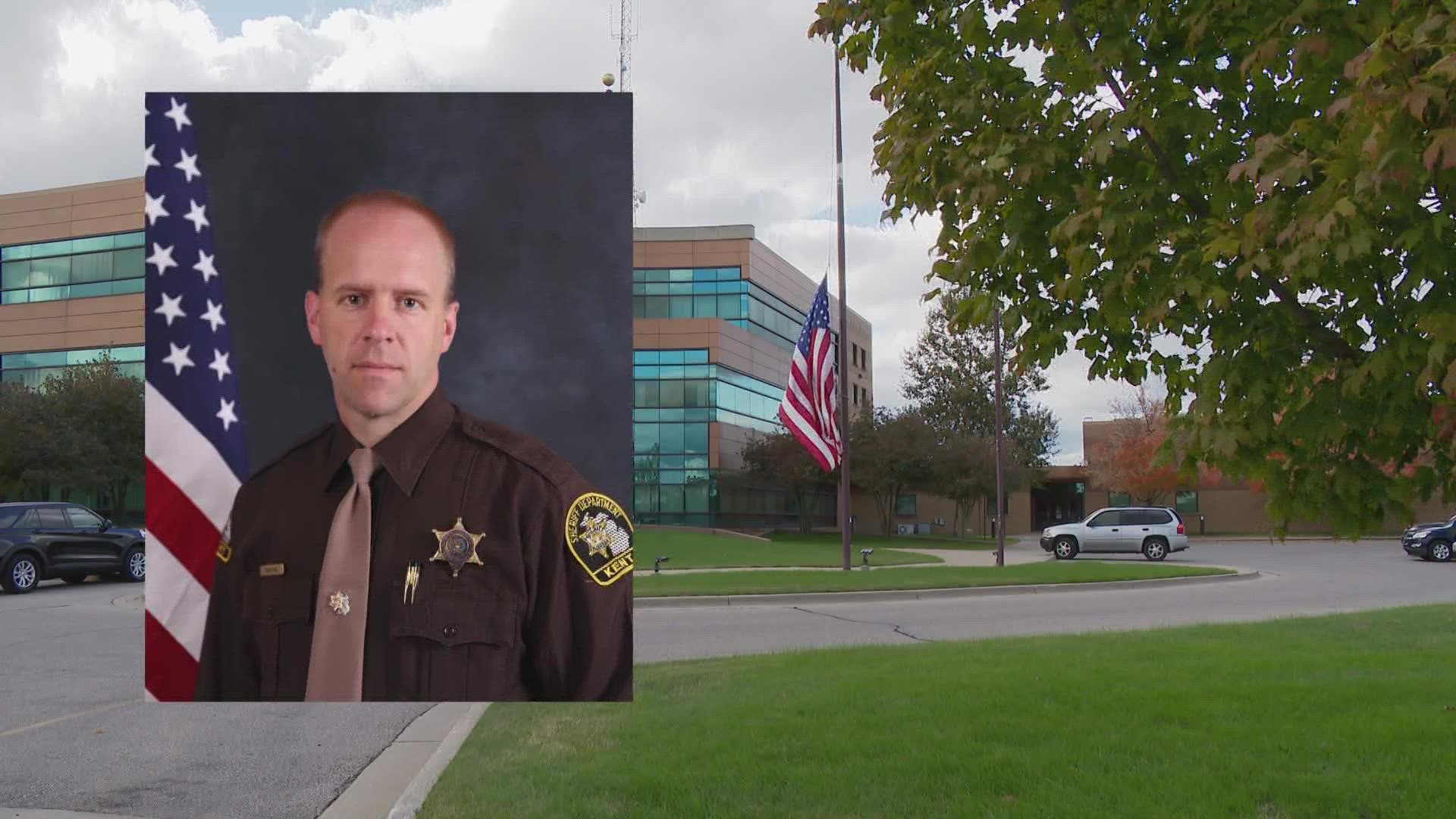 Deputy Dave Cook passed away Monday, Nov. 1st, 2021. He had been hospitalized in the Intensive Care Unit and was on a ventilator before he passed.