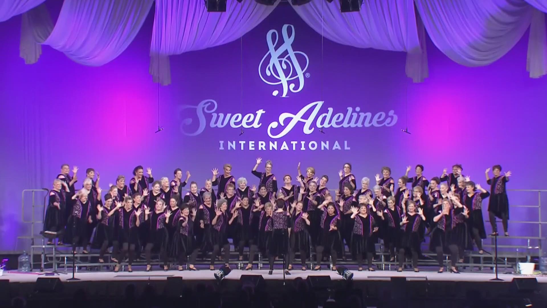 While celebrating their 70th anniversary of entertaining audiences, the Sweet Adelines found out they were among 10 nationwide chorus groups to go to Hawaii.