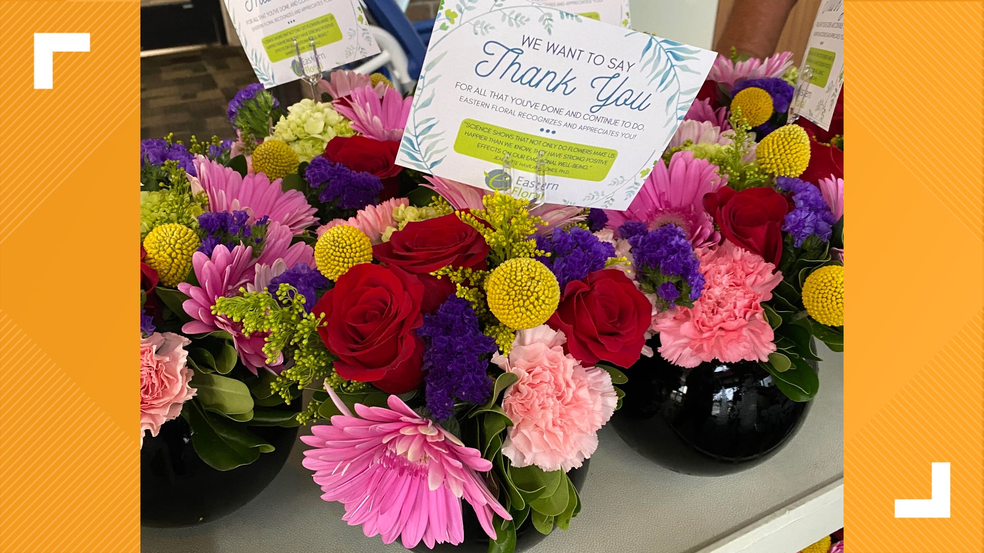 West Michigan florist 'spreading joy' to nurses, teachers with free