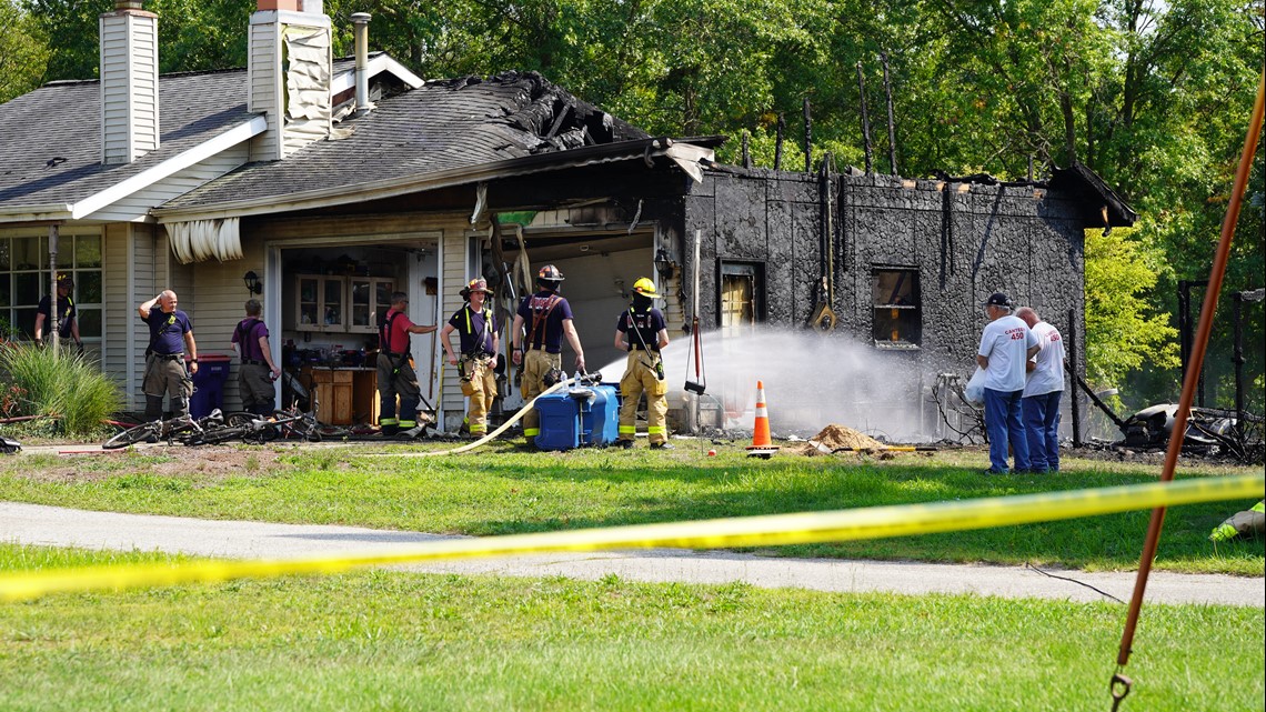 House fire in Fruitport twp.