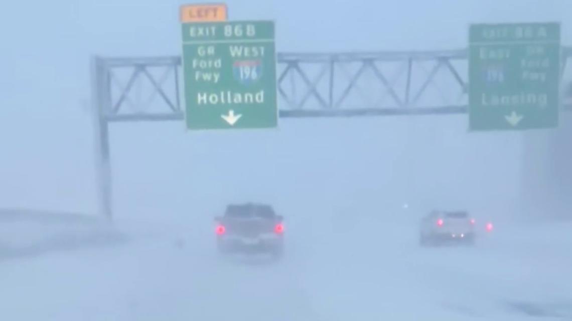 Travel not recommended Monday due to blowing snow