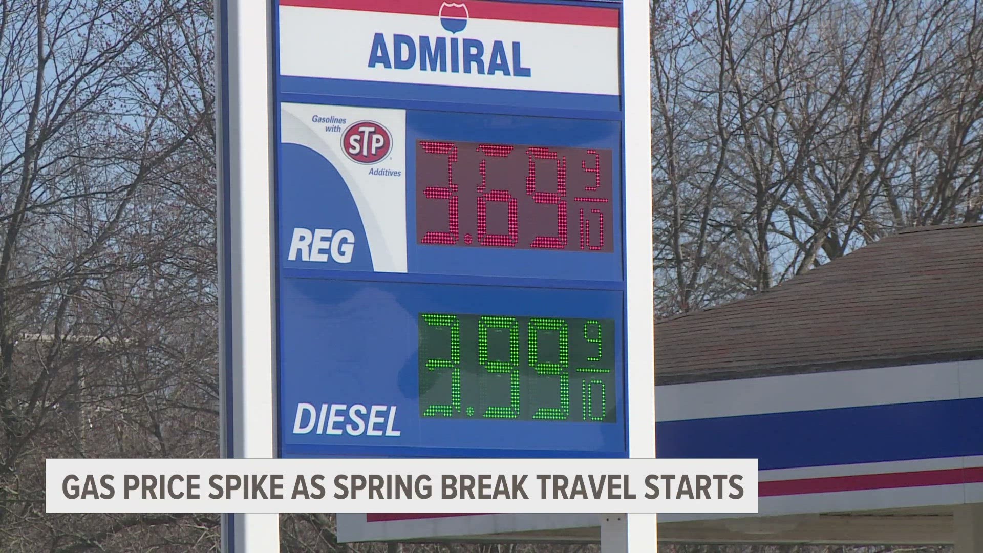Planning a road trip for Spring Break? You'll probably be met with higher gas prices at the pump. Shopping around could land you a better deal.