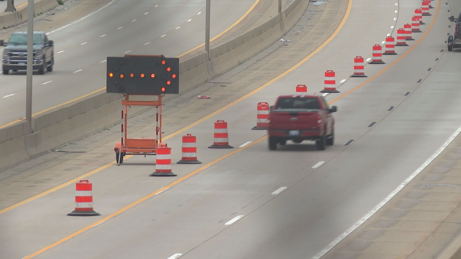 The new legislation requires a sign warning drivers of the cameras one mile before the work zone. There will also be a speed monitoring device that posts your speed.