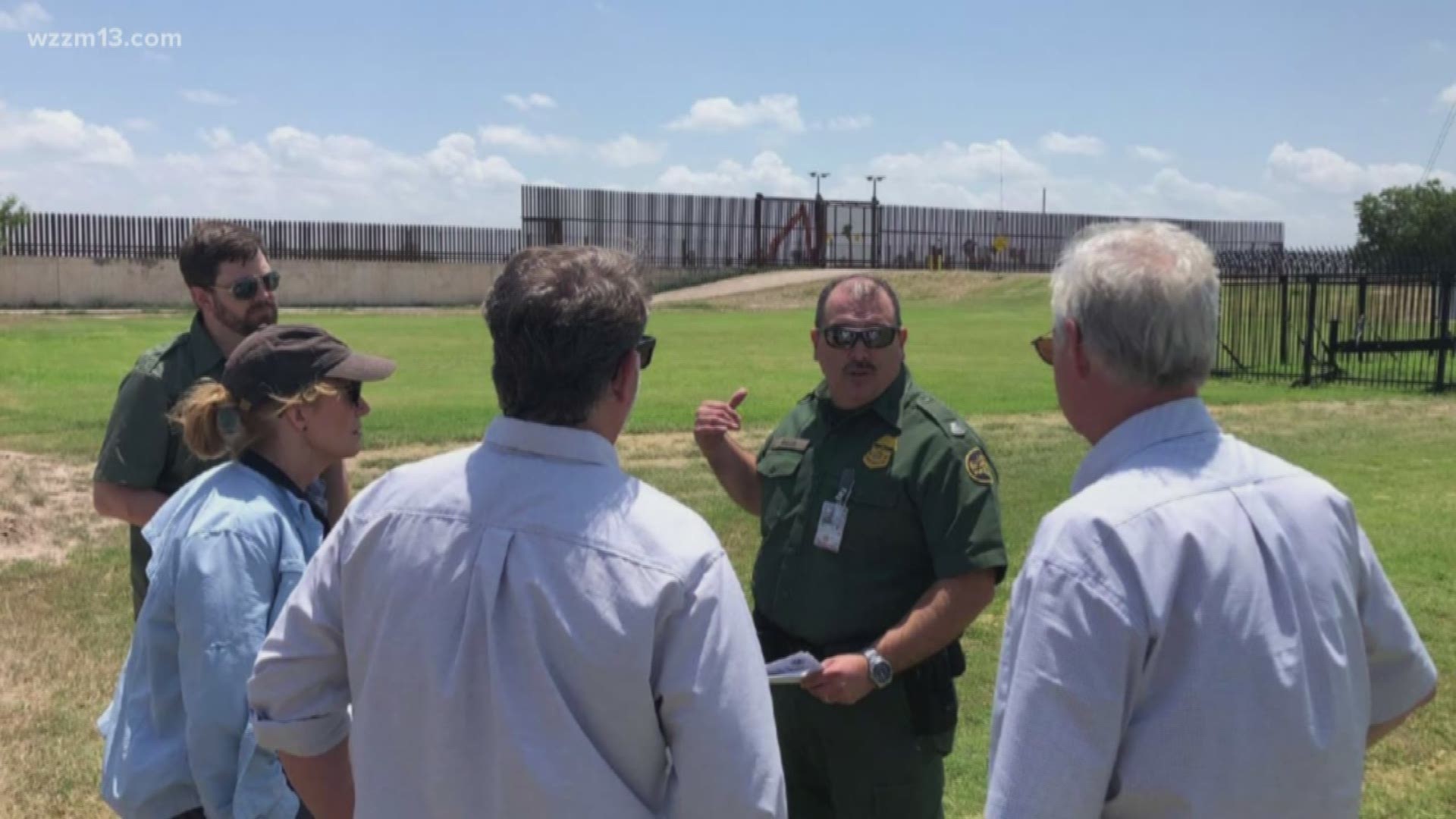 Sen. Gary Peters visits Southern Border