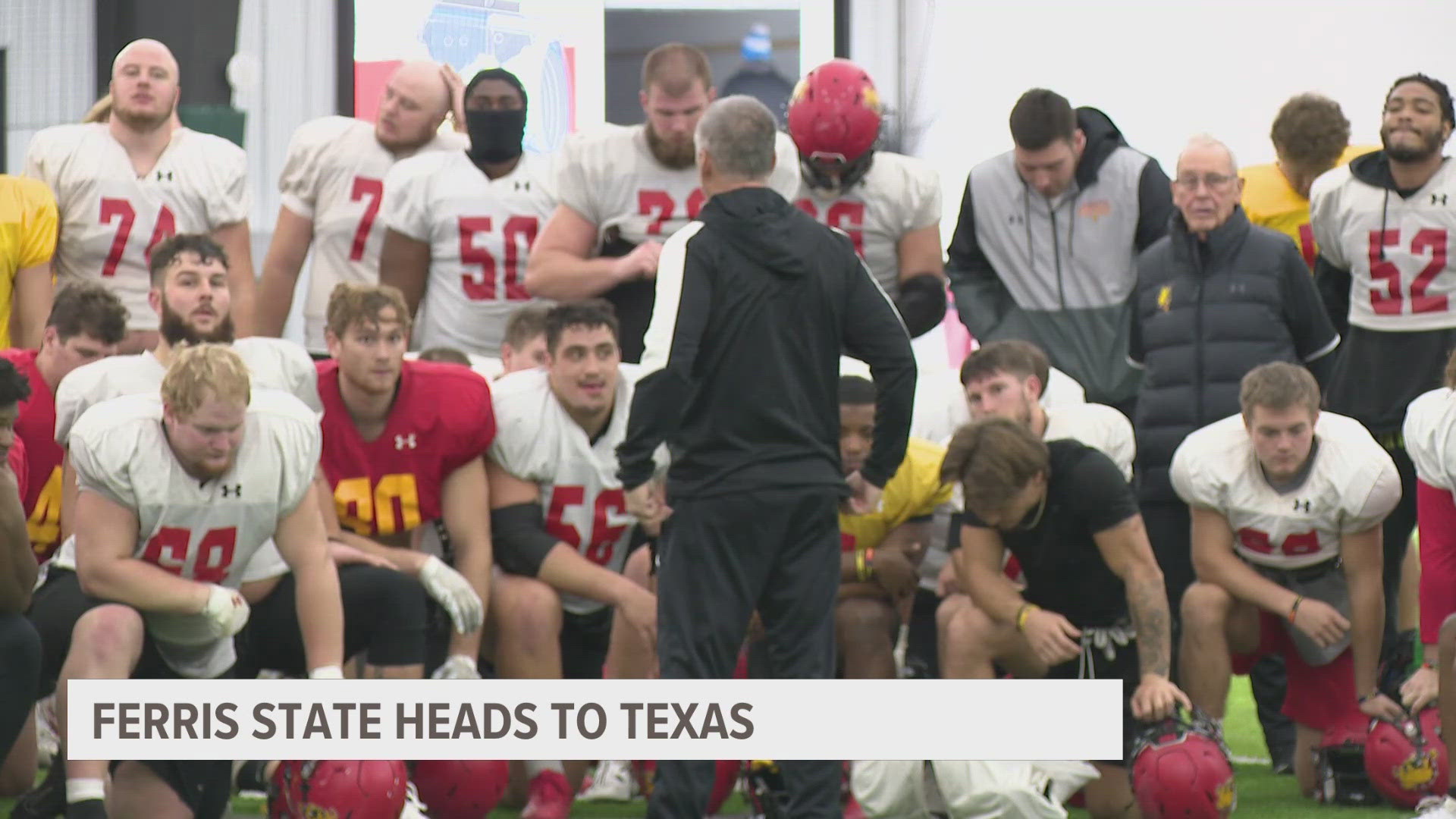 The Ferris State Bulldogs are looking for their third national championship in four years as they take on the Valdosta State Blazers.