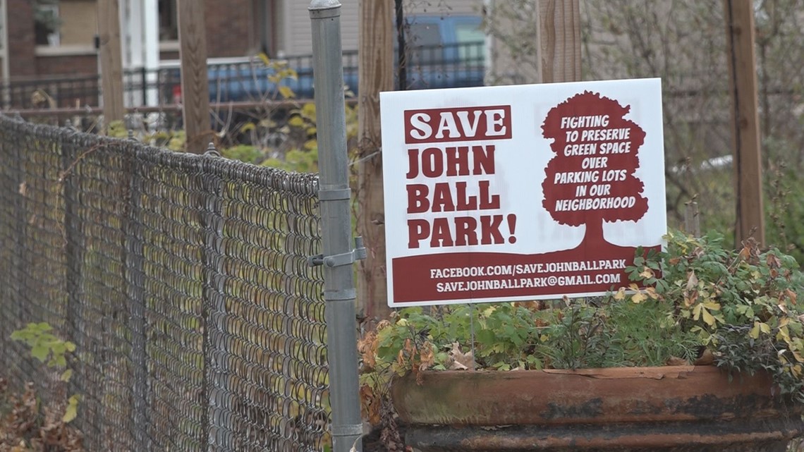 John Ball Park neighbors come up with new parking option they