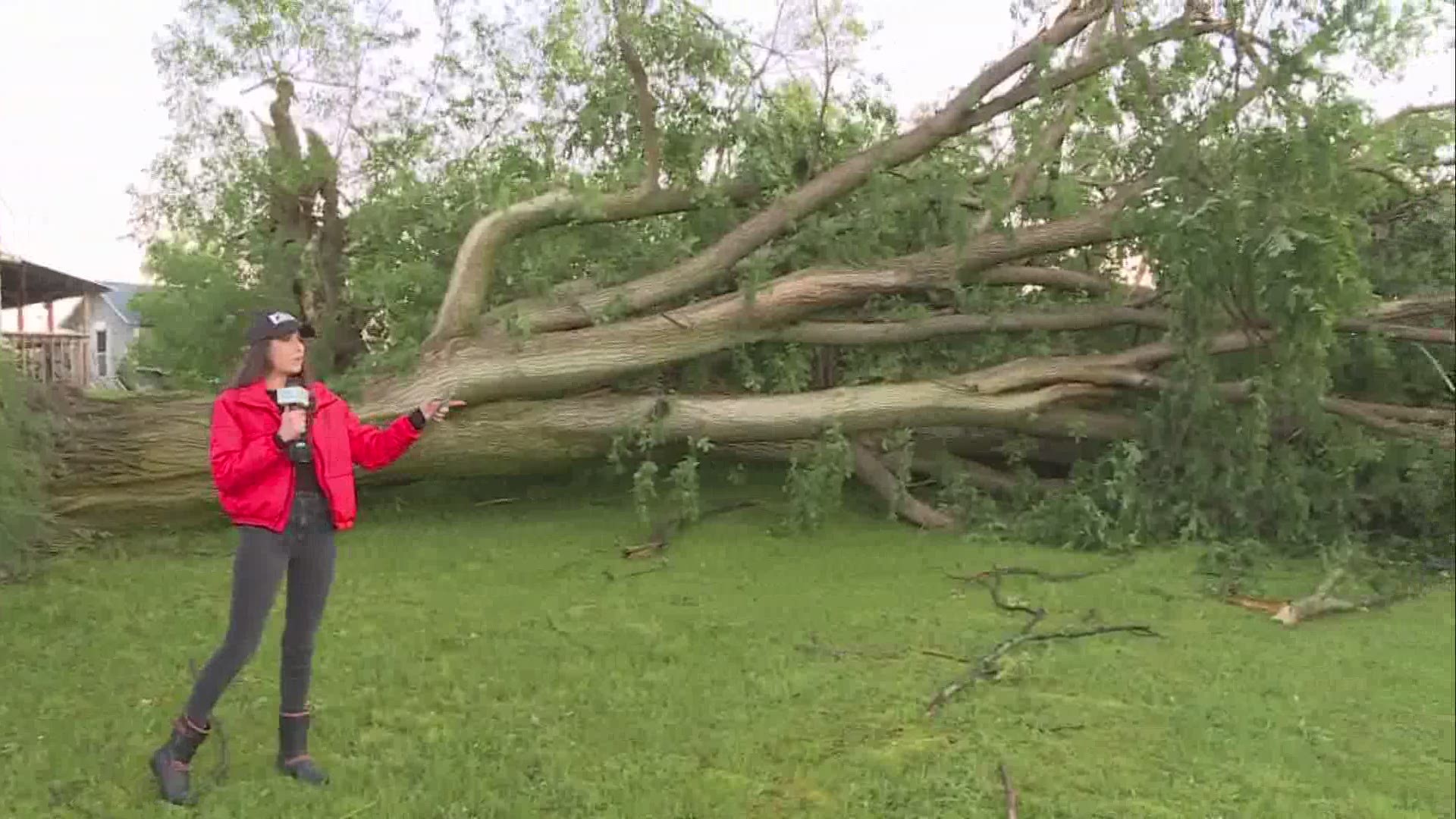 Severe thunderstorms sweep across West Michigan bringing high winds and power outages