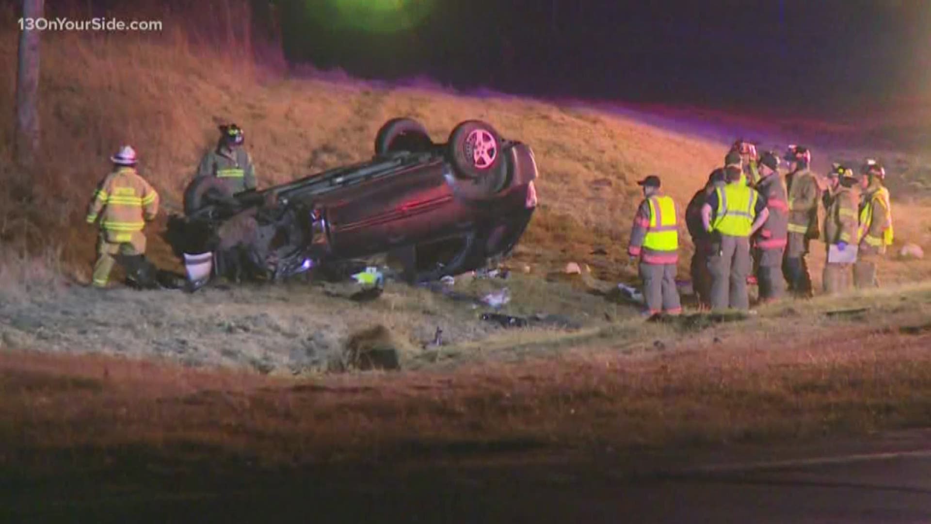 Authorities in Sparta are working to learn what led up to a rollover crash in Sparta early Tuesday morning.