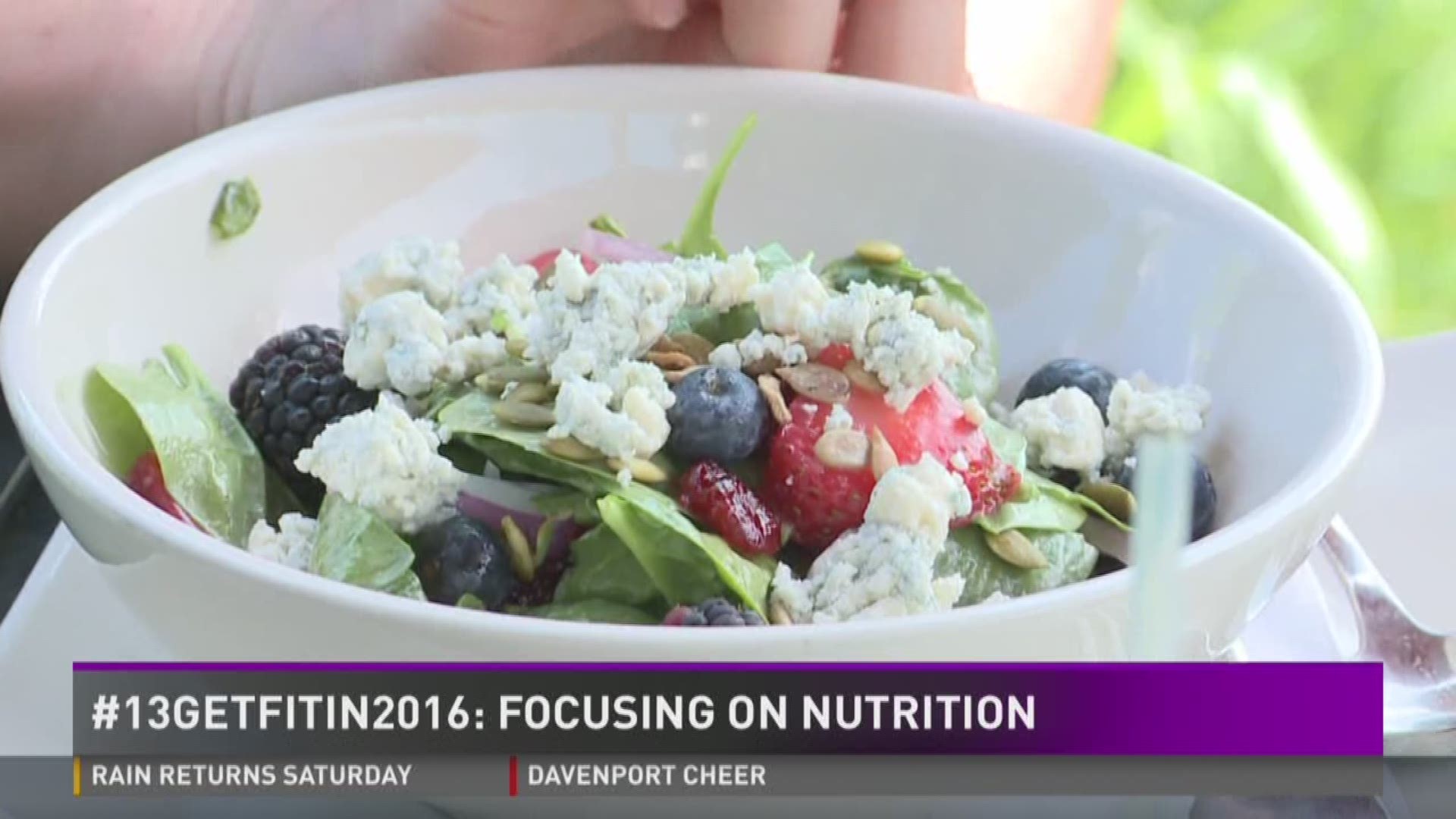 Get Fit: Focusing on nutrition
