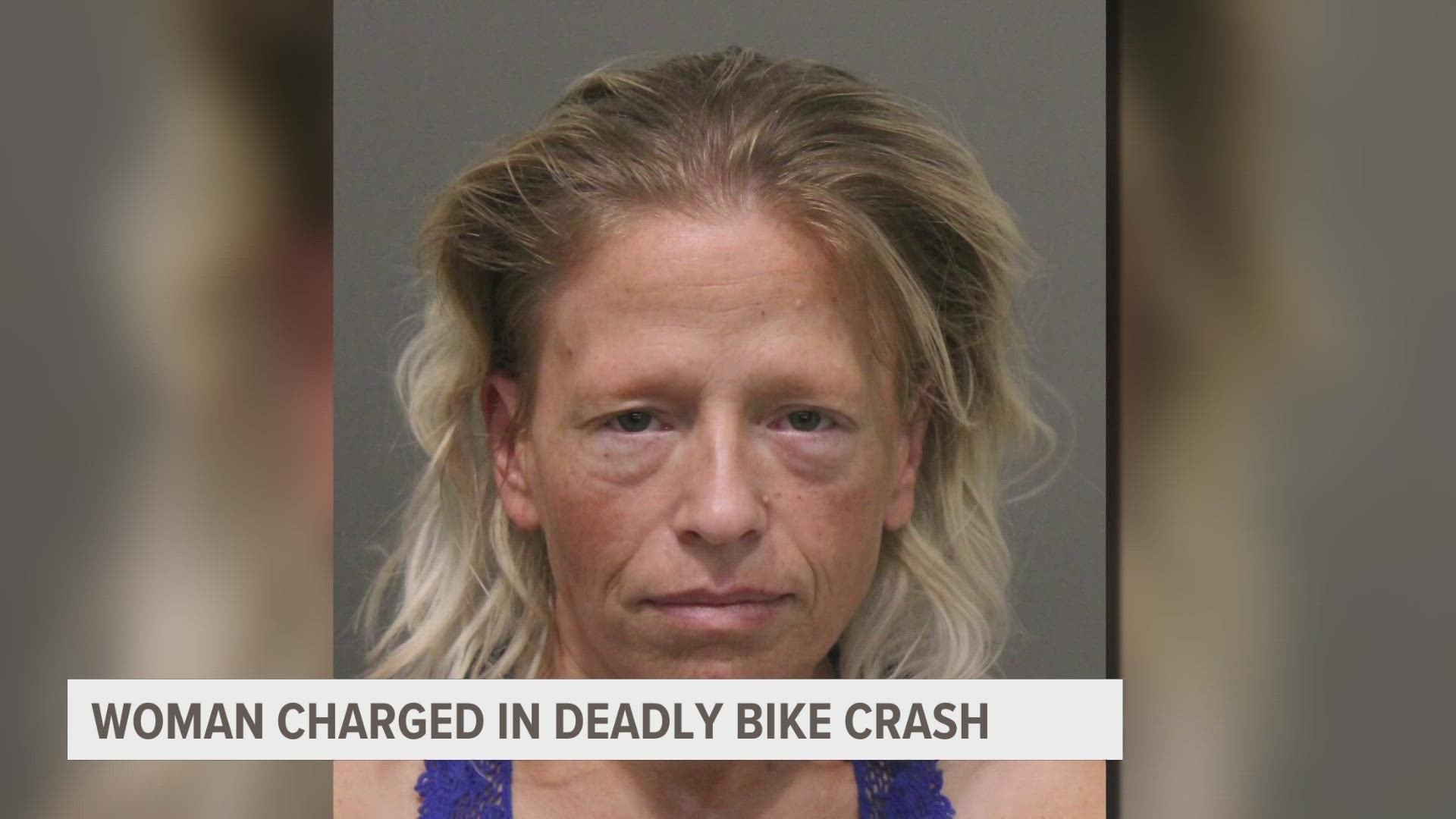An Ionia County woman is facing serious charges in a crash that killed two bicyclists and critically injured three others.