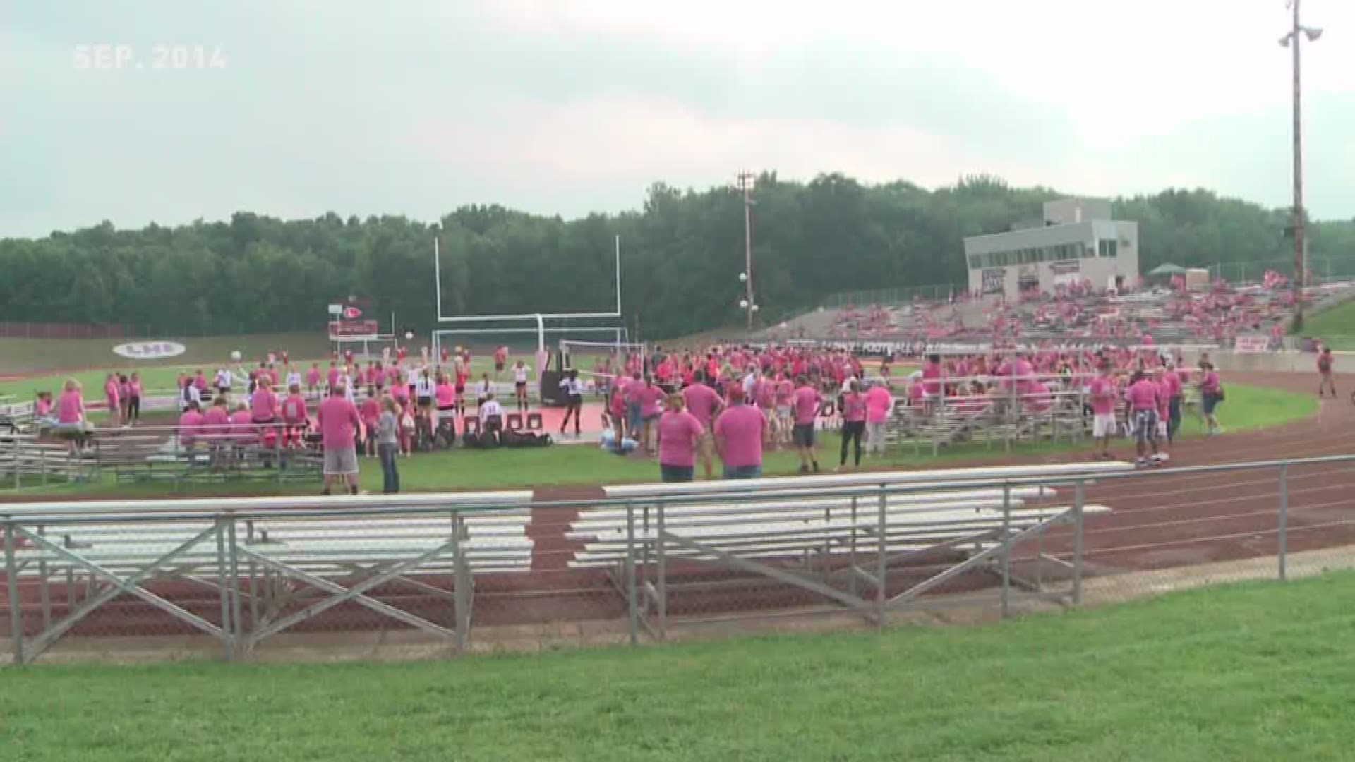 Lowell ready for Pink Arrow Game