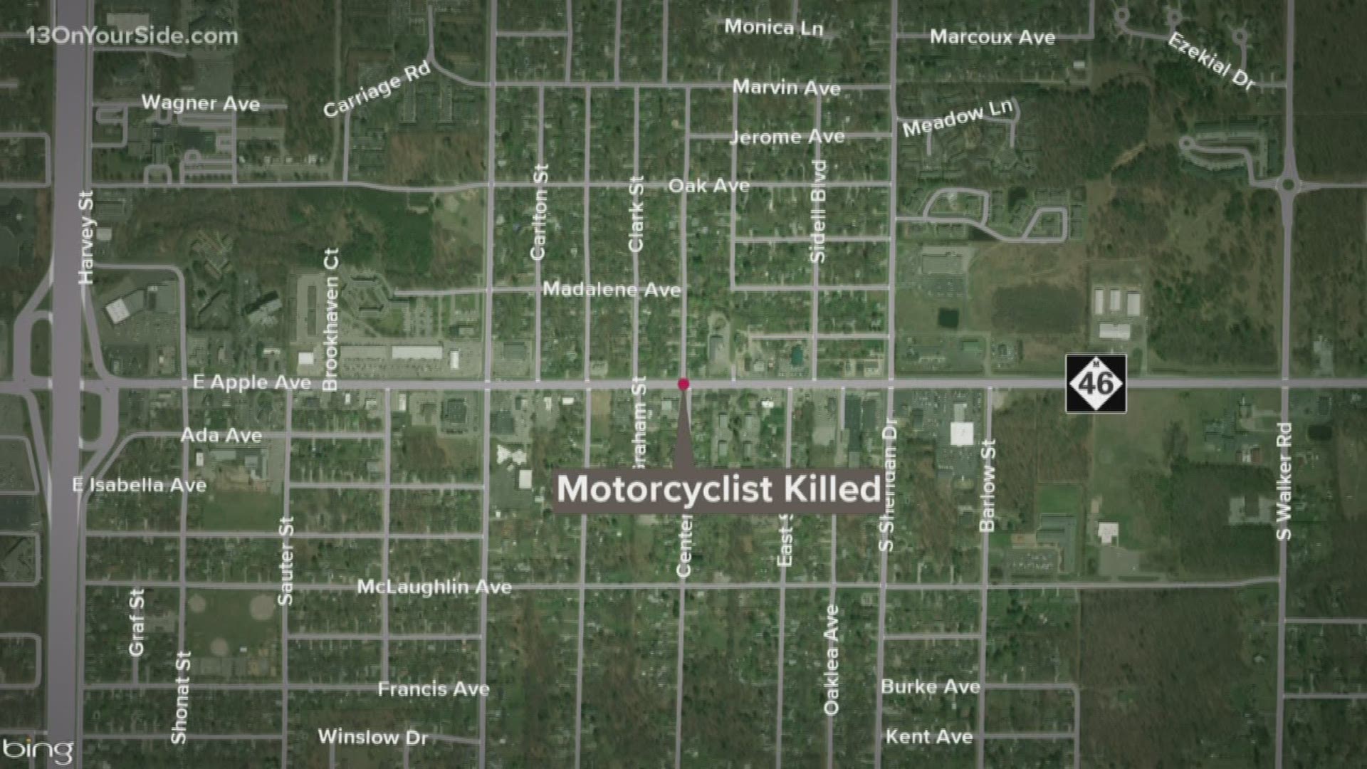 Police in Muskegon Township are looking into a motorcycle crash Tuesday evening that left one 37-year-old Egelston Township man dead.