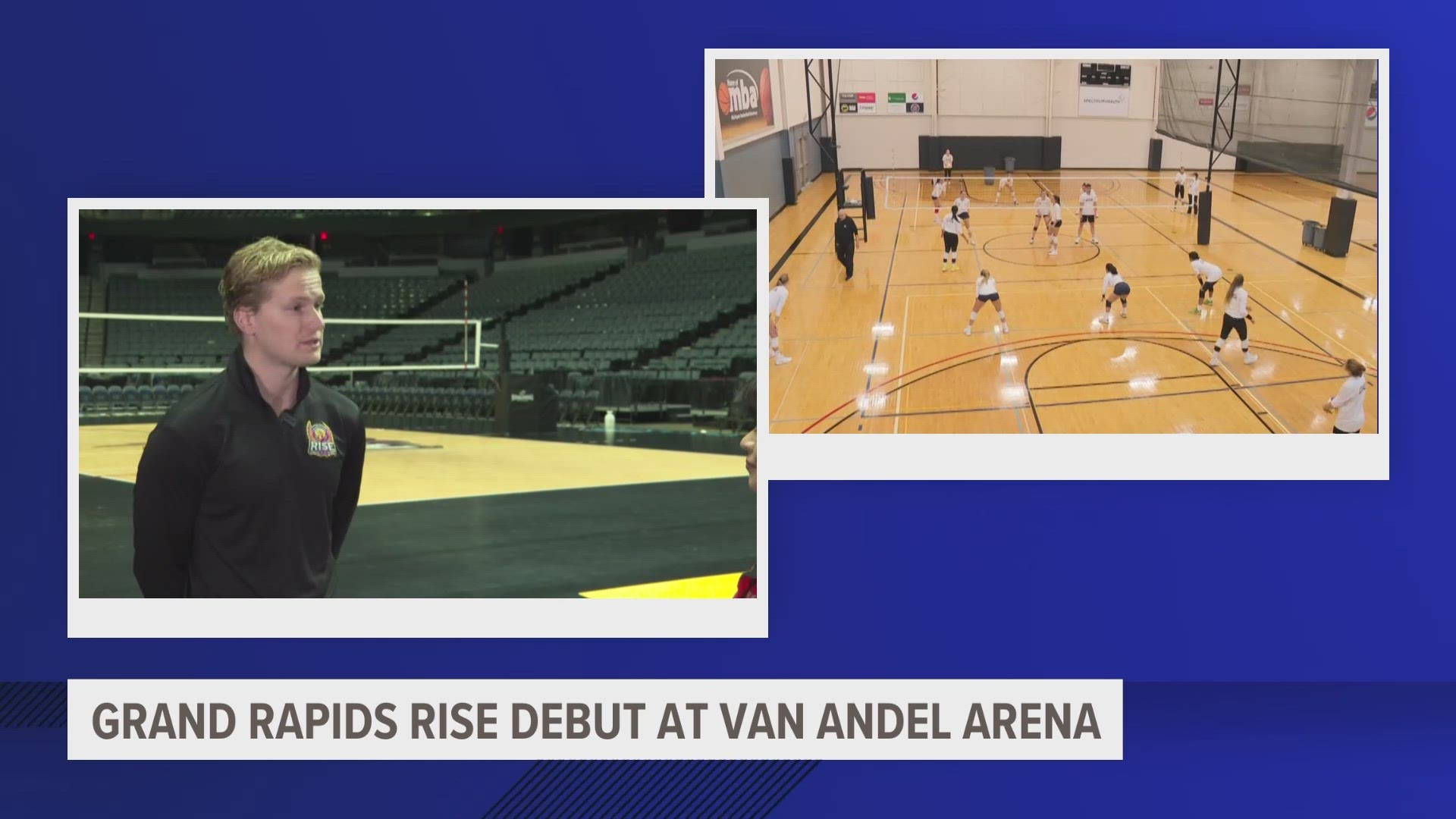 Grand Rapids Rise preparing for opening night | wzzm13.com